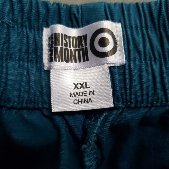 Women's House of Aama High Elastic Waist Pants Target BHM - Blue XXL - Picture 12 of 16